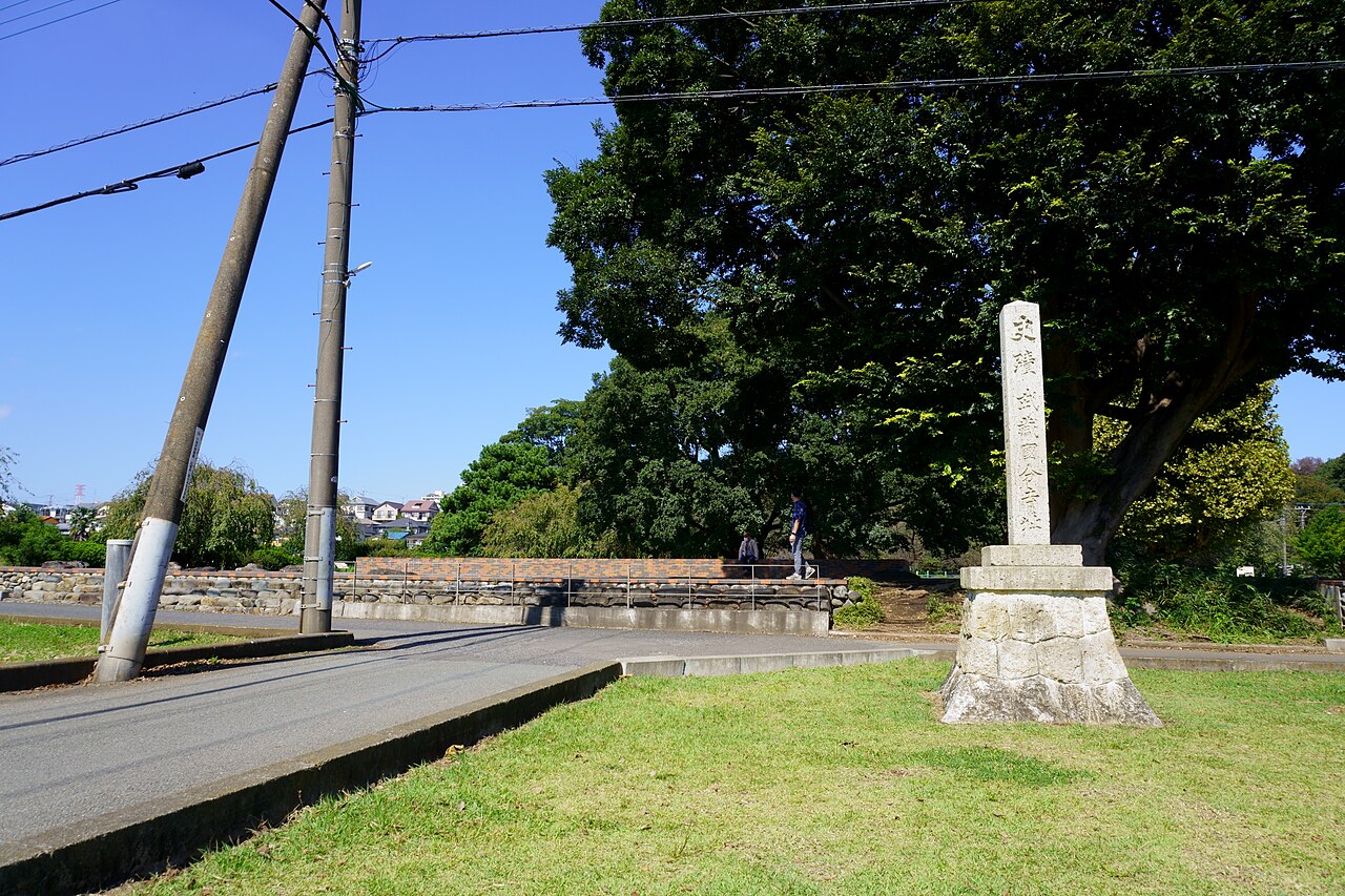 The ruins of Musashi Kokubunji in Kokubunji, a designated National Historic Site of Japan.